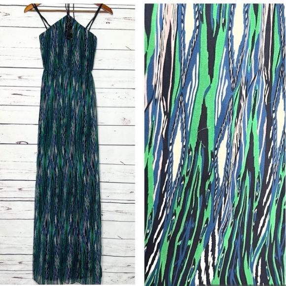gianni bini green velvet dress Fay